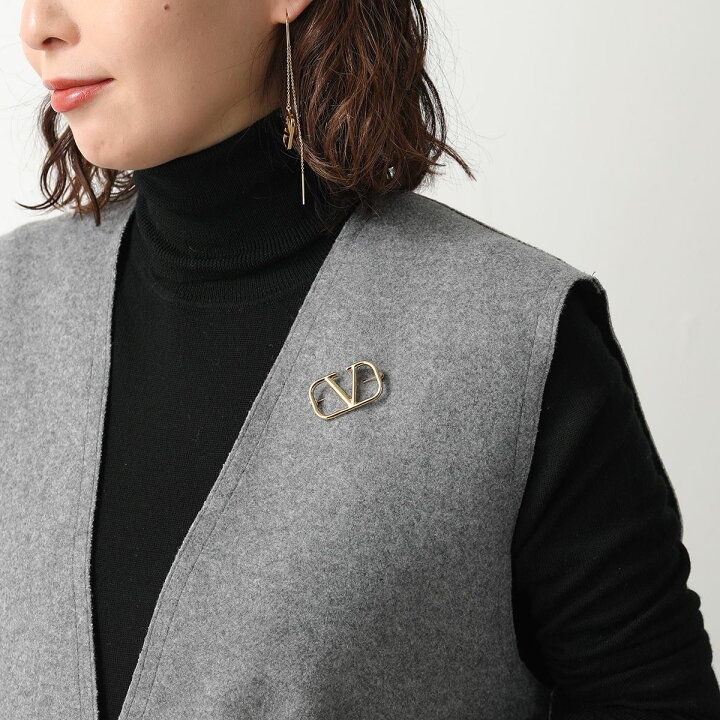 楽天市場】VALENTINO ヴァレンティノ ブローチ 3W2J0E82MET レディース 