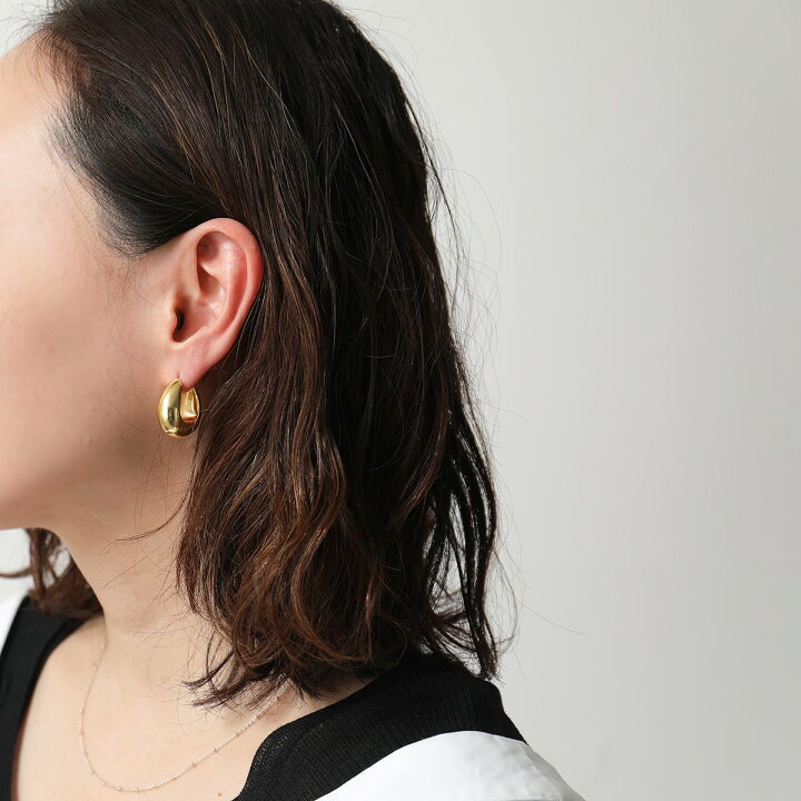 楽天市場】TOMWOOD トムウッド ピアス Ice Hoop Medium Gold アイス 