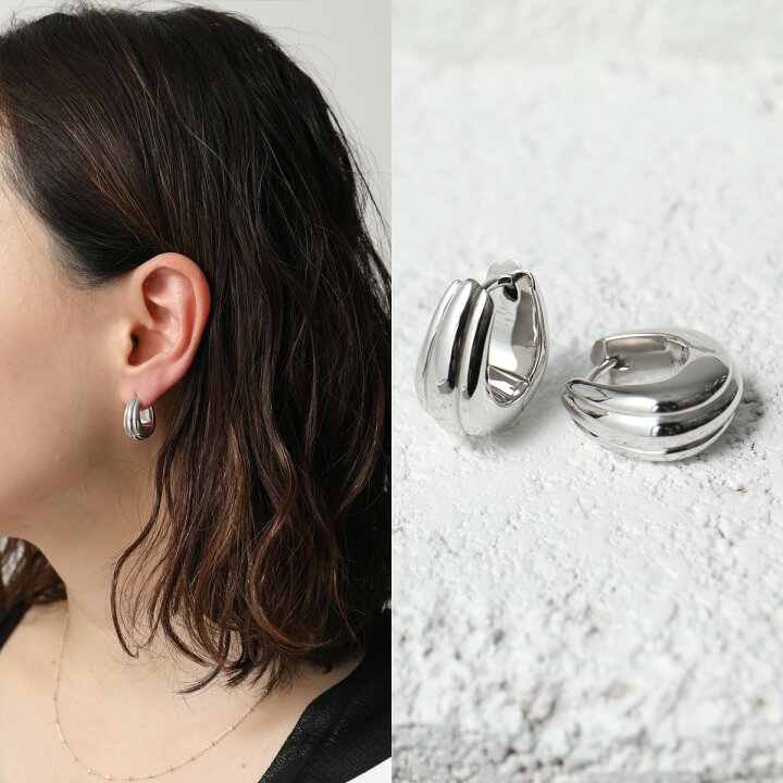 楽天市場】TOMWOOD トムウッド ピアス Ice Hoop Small Line 