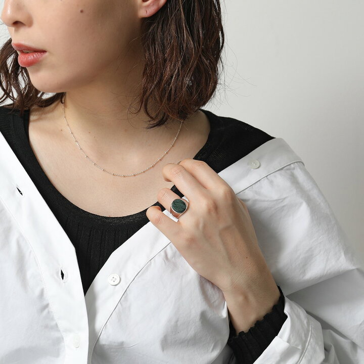 楽天市場】TOMWOOD トムウッド リング レディース Oval Green Marble 