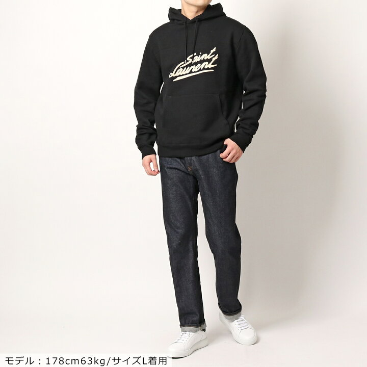 楽天市場】SAINT LAURENT サンローラン パーカー 677263 YBVB2 メンズ 