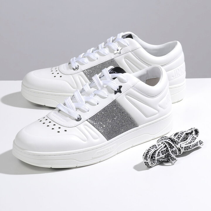 楽天市場】Jimmy Choo ジミーチュウ スニーカー HAWAII/M FAF メンズ 
