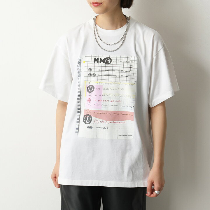 楽天市場】MM6 エムエムシックス メゾンマルジェラ 半袖 Tシャツ  