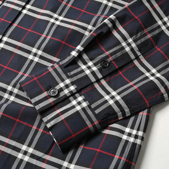 楽天市場】BURBERRY バーバリー 長袖 シャツ 8018640 メンズ チェック 