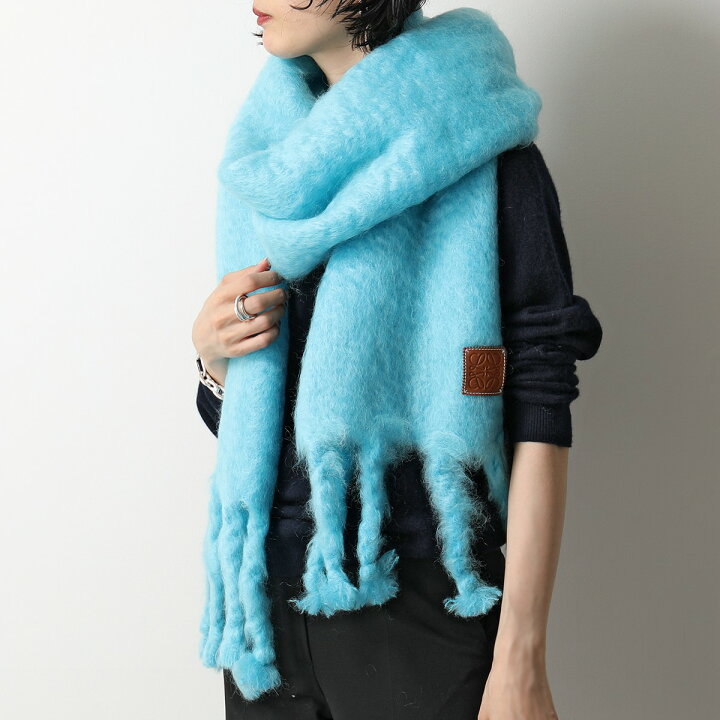 楽天市場】LOEWE ロエベ マフラー 910.10.070 レディース モヘア  