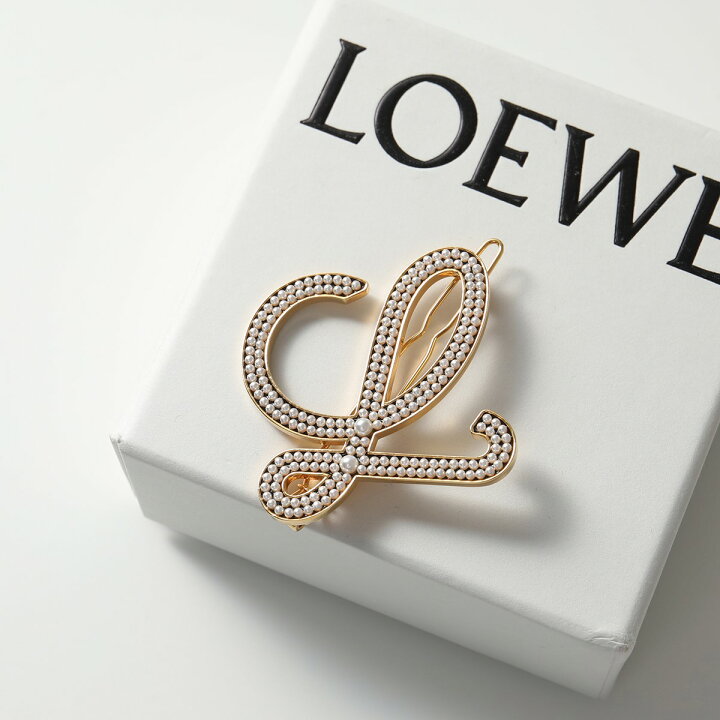 楽天市場】LOEWE ロエベ ヘアピン J821236X02 レディース パール ヘア 
