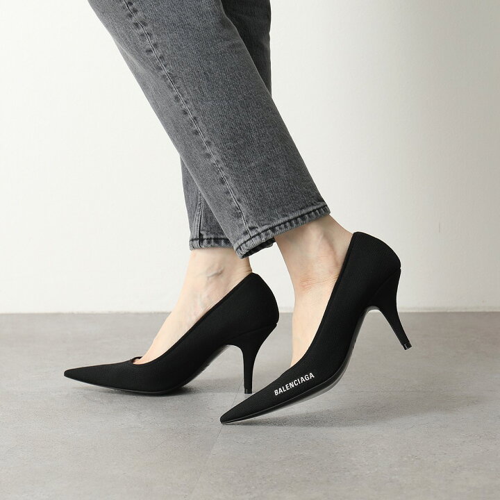 楽天市場】BALENCIAGA バレンシアガ ピンヒール パンプス KNIT PUMP 