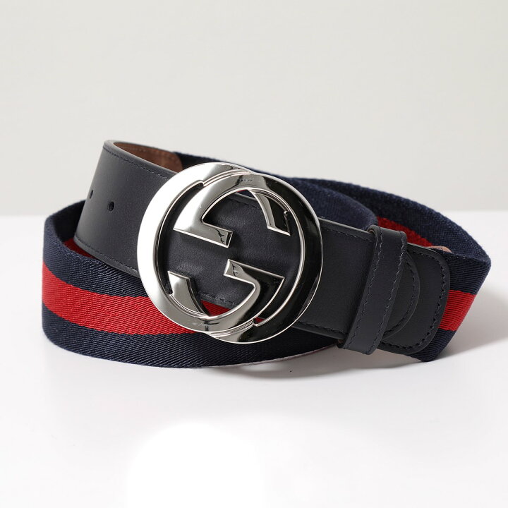 楽天市場】GUCCI グッチ ベルト ウェブライン 411924 H917N メンズ  