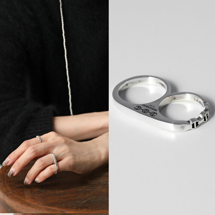 楽天市場】HOORSENBUHS ホーセンブース リング DOUBLE KNUCKLE RING  