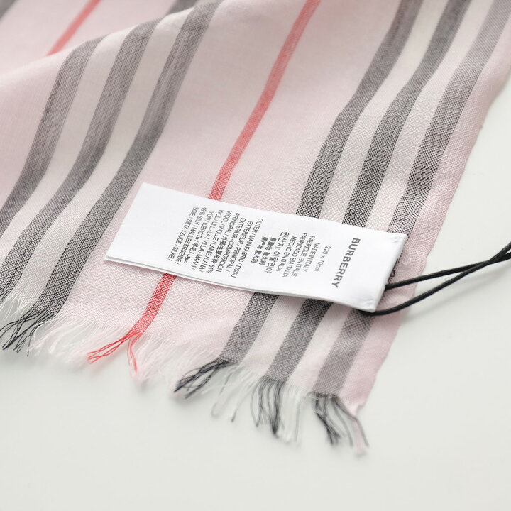 楽天市場】BURBERRY バーバリー ストール 8014660 レディース 220×70 