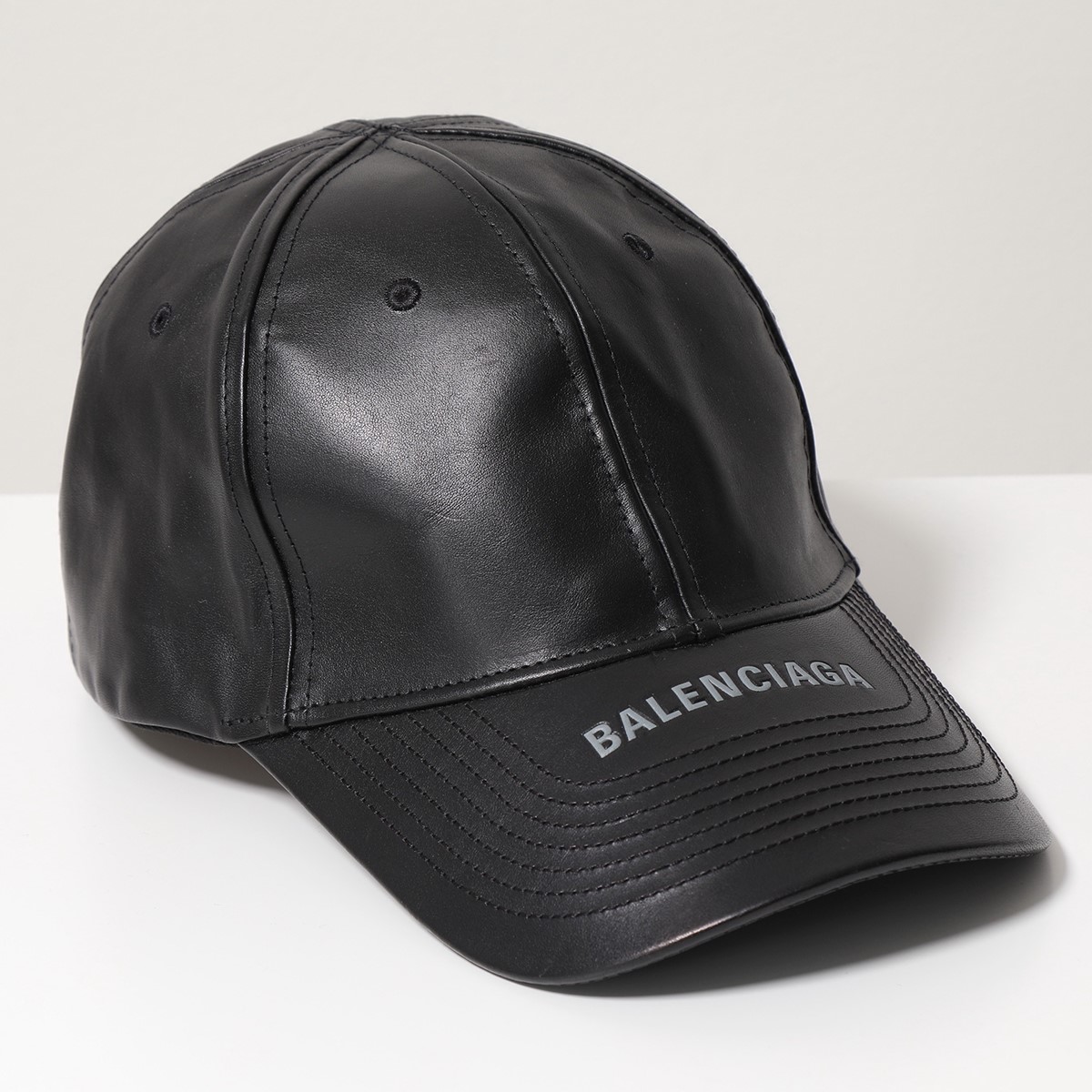 BALENCIAGA バレンシアガ ベースボールキャップ 640207 4A4B3 メンズ レザー ロゴ 帽子 1062 | インポートセレクト  musee