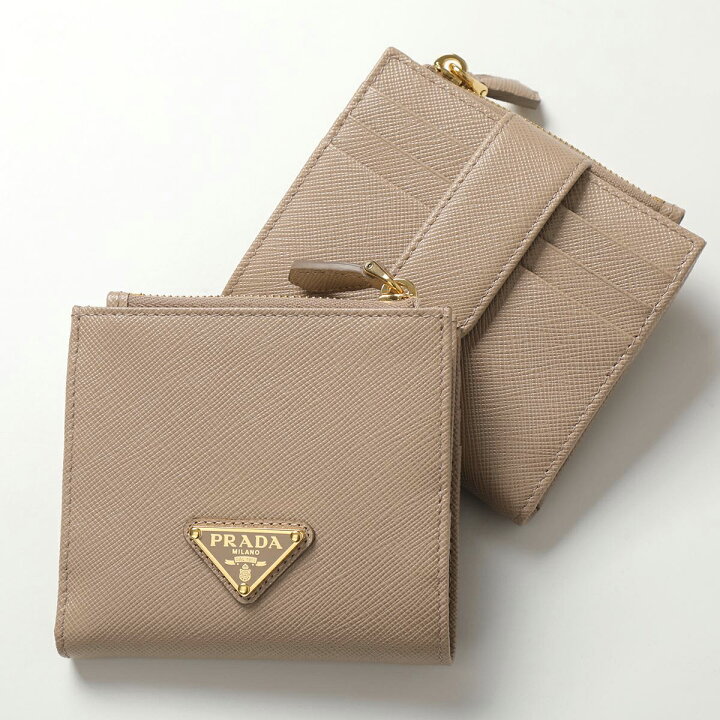 楽天市場】PRADA プラダ 二つ折り財布 1ML047 QHH レディース  