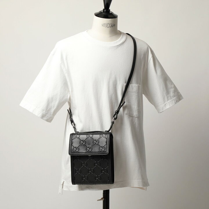 楽天市場】GUCCI グッチ ショルダーバッグ 625782 1W3AN メンズ レザー  