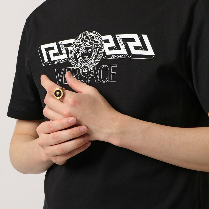 楽天市場】VERSACE ヴェルサーチ リング DG57285 DJMR メンズ  