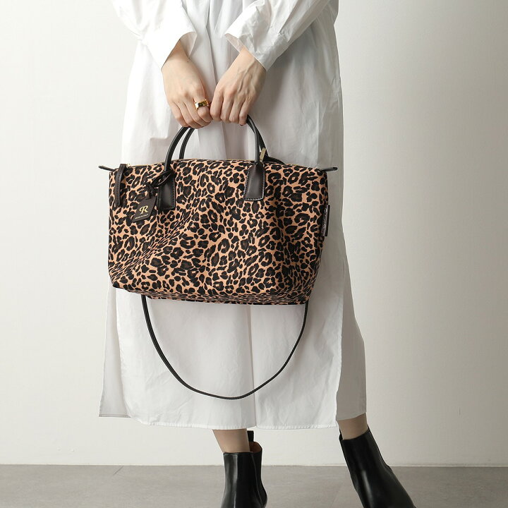 美品 Roberta Pieri ロベルタピエリ 2WAYミニダッフルハンドバッグ  