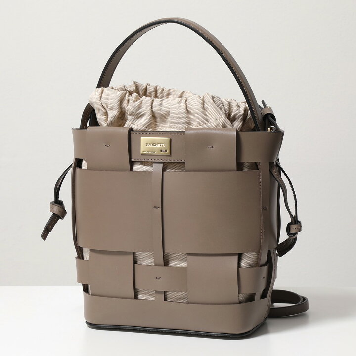 楽天市場】ZANCHETTI ザンケッティ ショルダーバッグ WOVEN BUCKET 