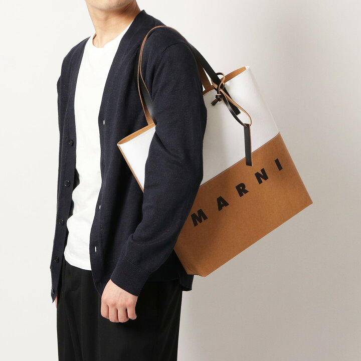 楽天市場】MARNI マルニ トートバッグ SHMPQ10A09 P4568 メンズ 