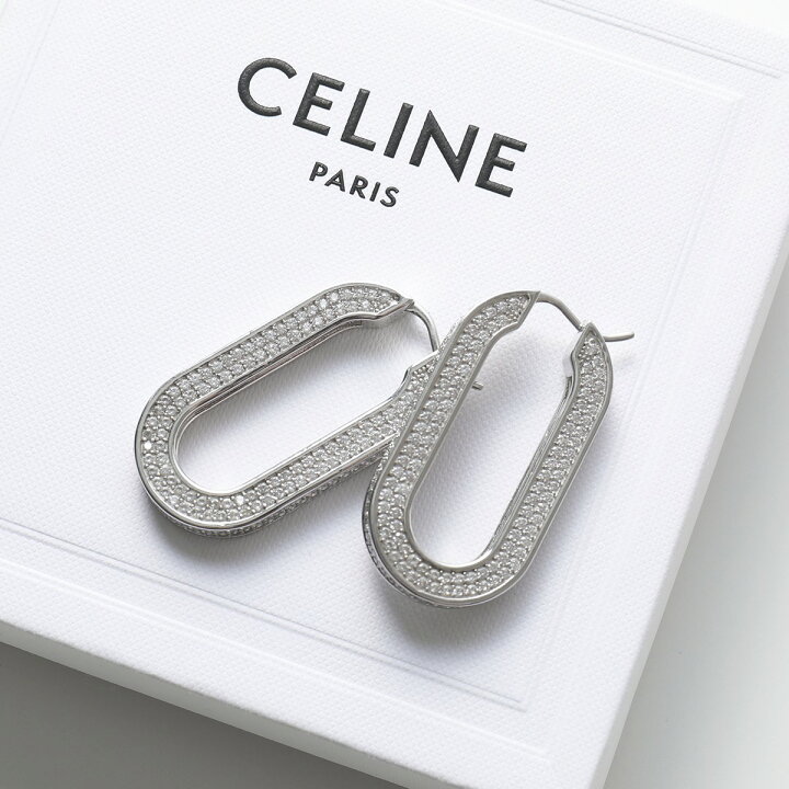 楽天市場】CELINE セリーヌ フープピアス 46N426BZI.01XS レディース 