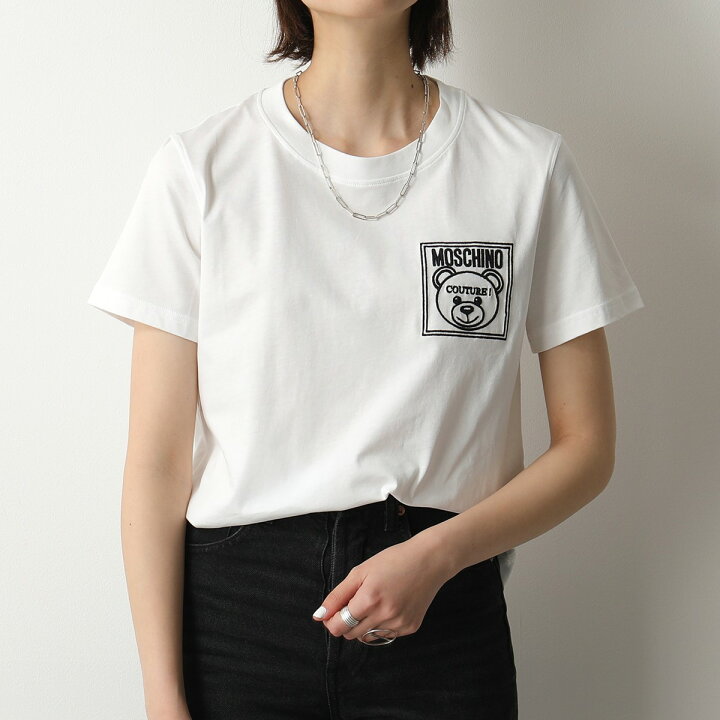 楽天市場】MOSCHINO COUTURE! モスキーノ クチュール 半袖 Tシャツ 