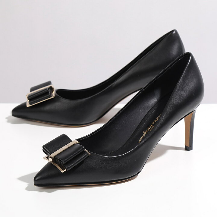 楽天市場】SALVATORE FERRAGAMO フェラガモ パンプス ZERI 70 704655 