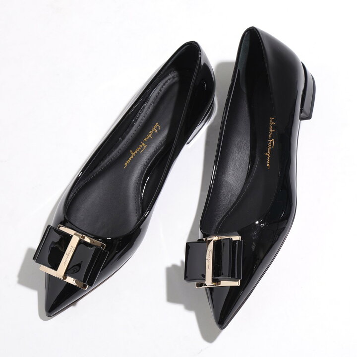 楽天市場】SALVATORE FERRAGAMO フェラガモ パンプス ZERI 10 