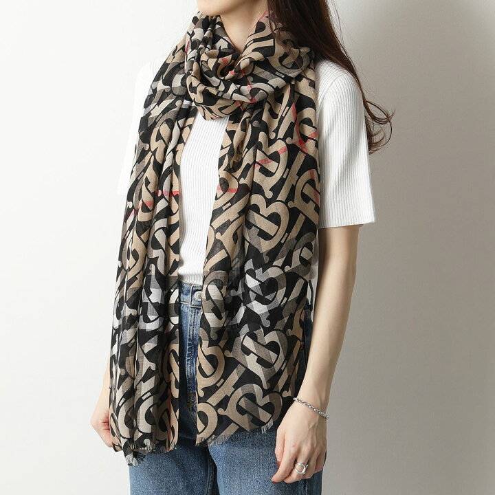 楽天市場】BURBERRY バーバリー ストール TB GNT CHK GZ 8033330 220 