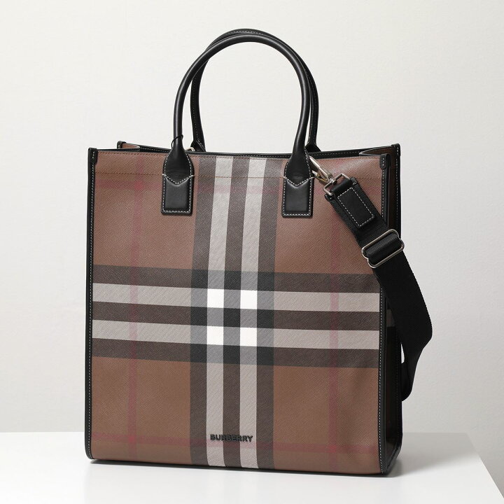 楽天市場】BURBERRY バーバリー トートバッグ 8049117 メンズ PVC 