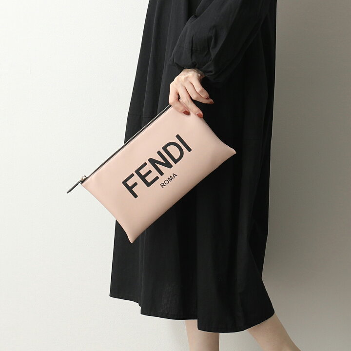 楽天市場】FENDI フェンディ クラッチバッグ 8N0149 AEHR MEDIUM FLAT 