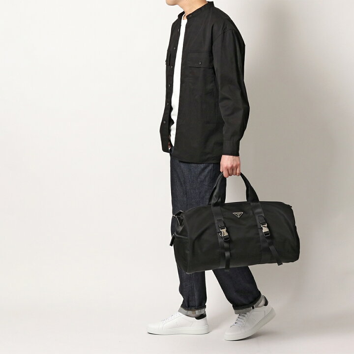 楽天市場】PRADA プラダ バッグ 2VC015 973 メンズ ダッフルバッグ 