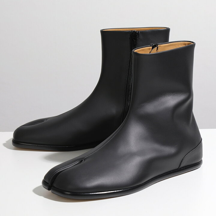 楽天市場 Maison Margiela マルジェラ ブーツ S57wu0134 Pr516 Tabi メンズ レザー 足袋 タビブーツ ショートブーツ サイドジップ 靴 T8013 インポートセレクト Musee