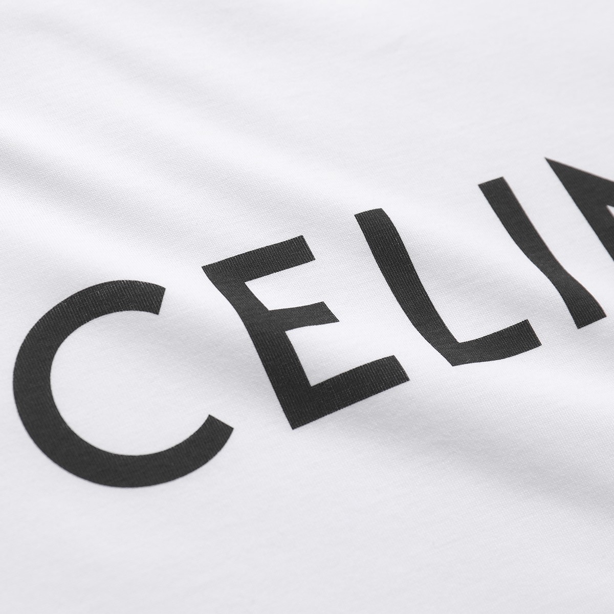 CELINE セリーヌ 2X308916G.01OB ロゴT 半袖 Tシャツ カットソー ホワイト メンズ | インポートセレクト musee