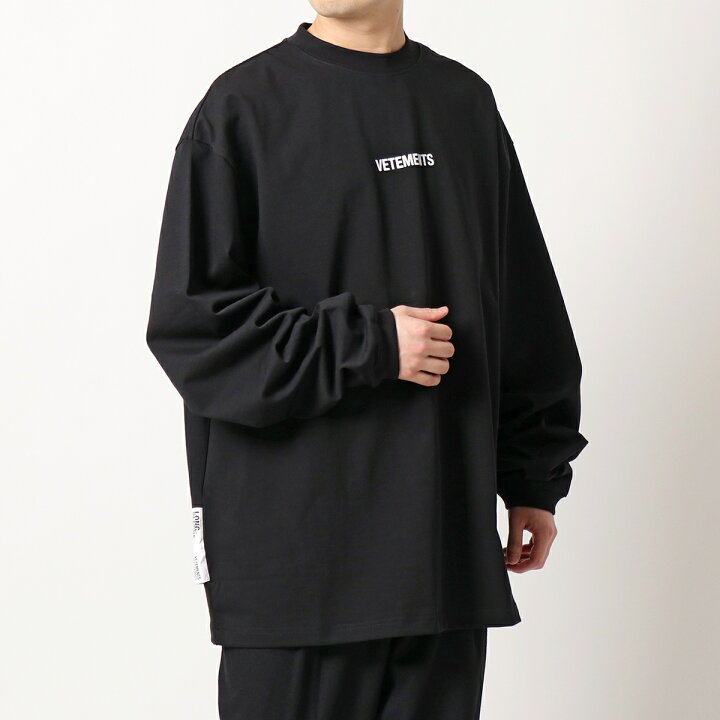楽天市場】VETEMENTS ヴェトモン カットソー UE52TR280B メンズ クルー 