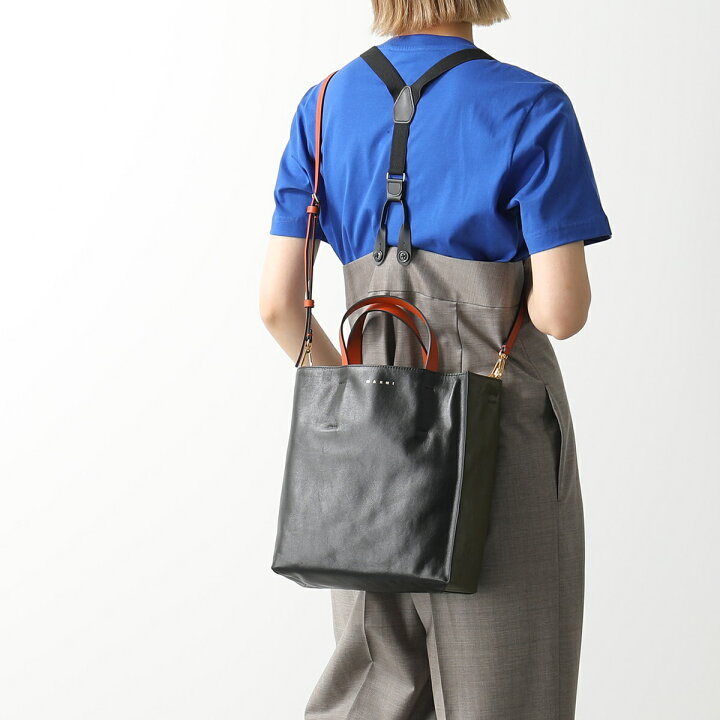 楽天市場】MARNI マルニ トートバッグ MUSEO SOFT ミュゼオ ソフト 