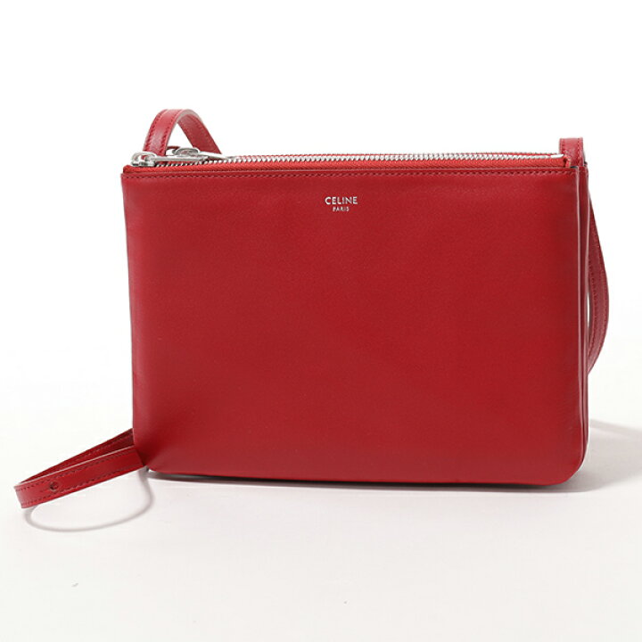楽天市場】CELINE セリーヌ ショルダーバッグ Trio トリオ 187603BEB 