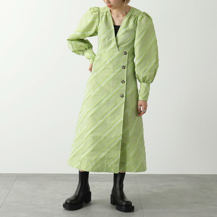 楽天市場】GANNI ガニー ワンピース F6582 6388 レディース  