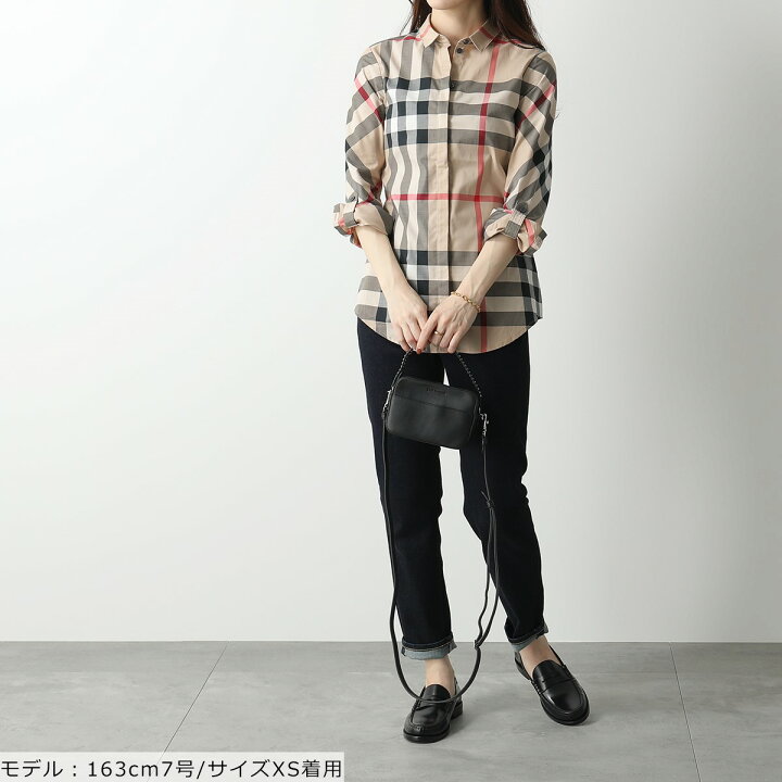 楽天市場】BURBERRY バーバリー チェック ブラウス 8019441 レディース  