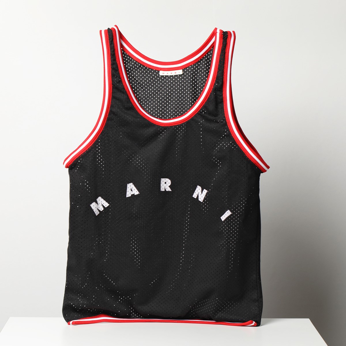 MARNI マルニ トートバッグ SHMQ0036A0 P4561 レディース バスケットスタイル タンクトップ型 ショッピングバッグ メッシュ ロゴ  エコバッグ 鞄 カラー3色 | インポートセレクト musee