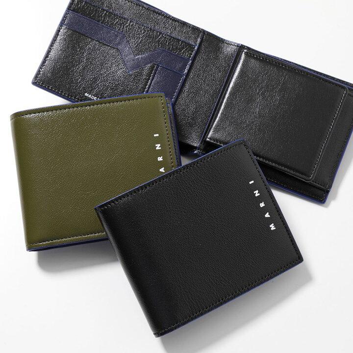 楽天市場】MARNI マルニ 二つ折り財布 PFMI0049U0 P2644 メンズ 二 