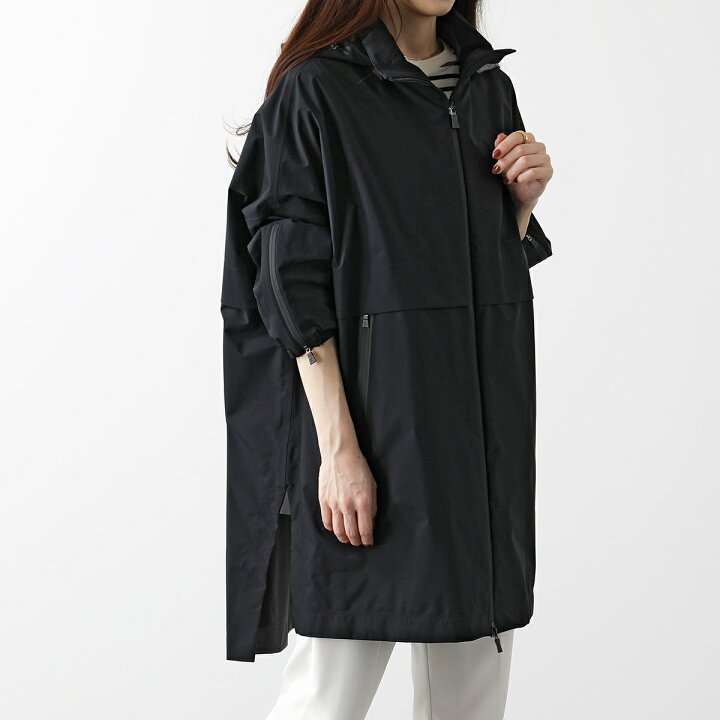 楽天市場 Herno Laminar ヘルノ ラミナー スプリングコート Gcdl レディース Gore Tex ゴアテックス フード付き スタンドカラー 9300 インポートセレクト Musee