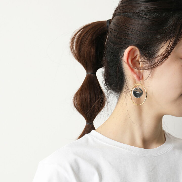 楽天市場】APC A.P.C. アーペーセー フープピアス boucles d oreille 