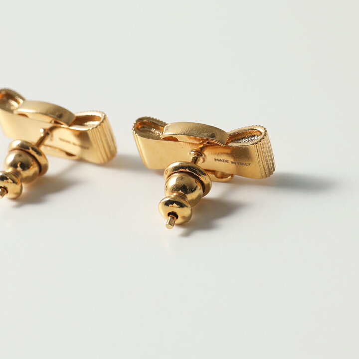 楽天市場】FERRAGAMO フェラガモ ピアス ヴィラリボン 76 0546 