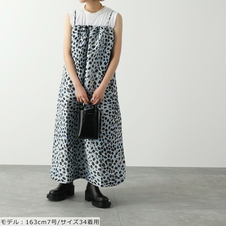 楽天市場】GANNI ガニー ワンピース F6739 6387 レディース レオパード 