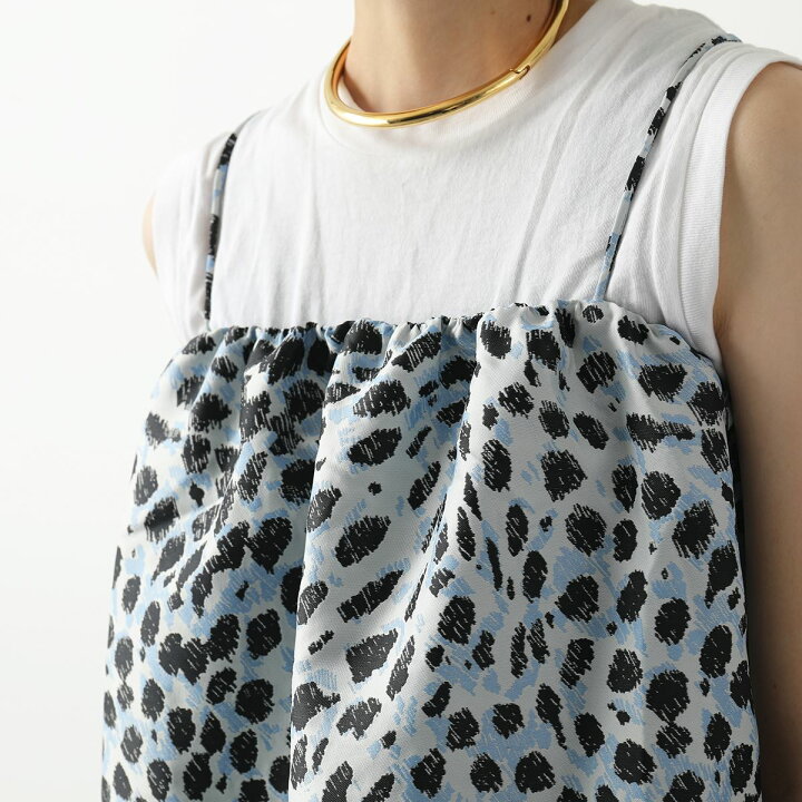 楽天市場】GANNI ガニー ワンピース F6739 6387 レディース レオパード 