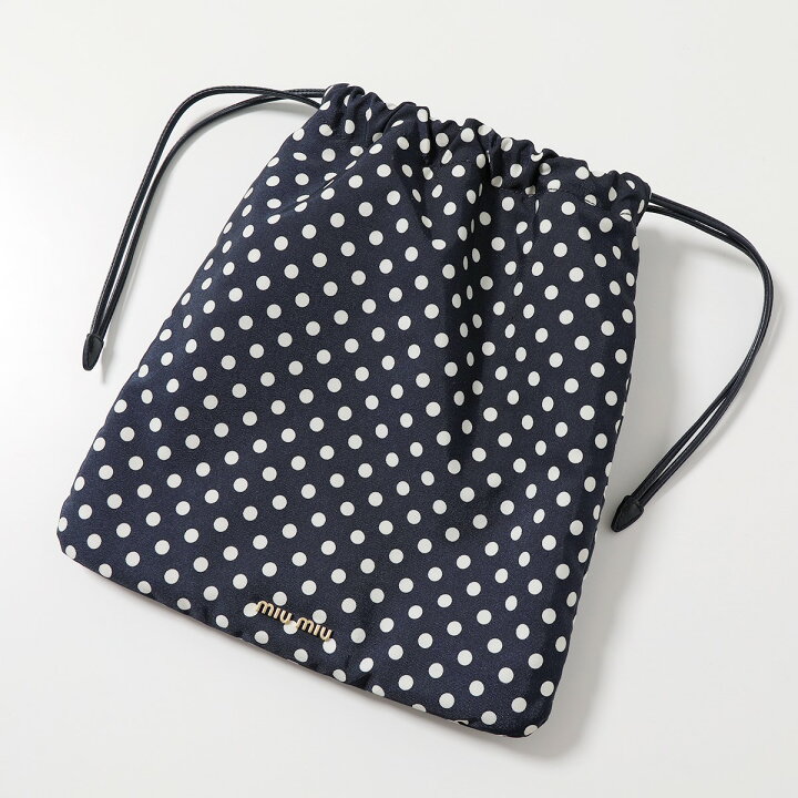 楽天市場】MIUMIU ミュウミュウ 巾着ポーチ 5NG005 2DPC レディース 鞄  