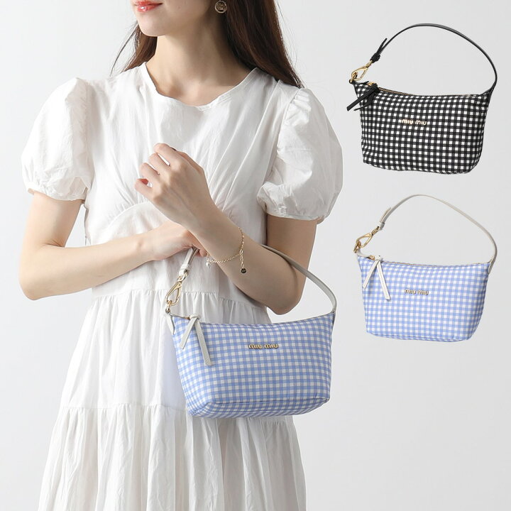 楽天市場】MIUMIU ミュウミュウ ハンドバッグ 5NE841 2B4L レディース  