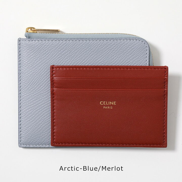 セリーヌ コインケース 小銭入れ カード入れ カードケース グレージュ  