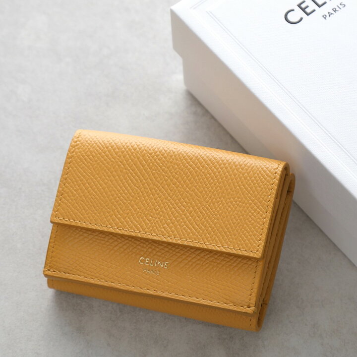 楽天市場】CELINE セリーヌ 三つ折り財布 Folded Compact Wallet  