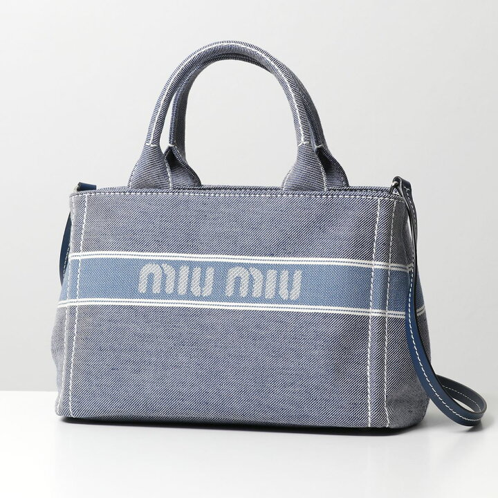 楽天市場】MIUMIU ミュウミュウ トートバッグ 5BA219 2DPL レディース 