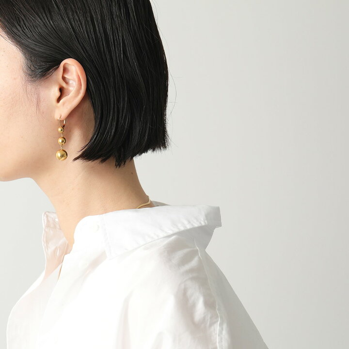 楽天市場】CELINE セリーヌ ピアス Straight Earrings 46N846BRA.35OR  
