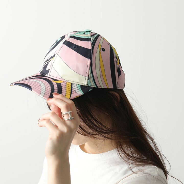 楽天市場】EMILIO PUCCI エミリオプッチ キャップ 2EGF19 2E470 Onde 